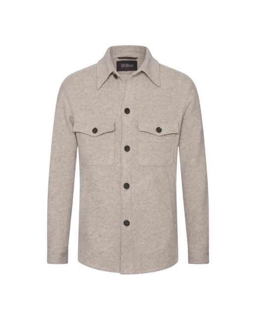 Light Jackets Oscar Jacobson de hombre de color Gray