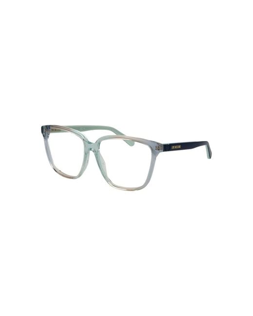 Love Moschino Metallic Glasses