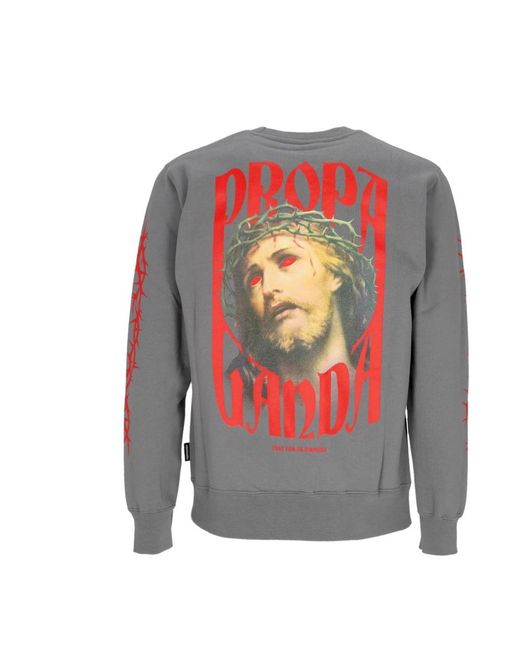 Propaganda Gray Sweatshirts for men