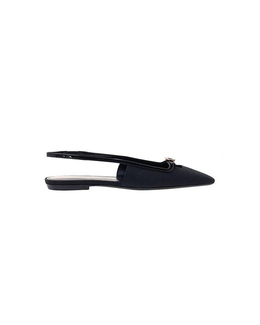 Saint Laurent Blue Ballerina Shoes