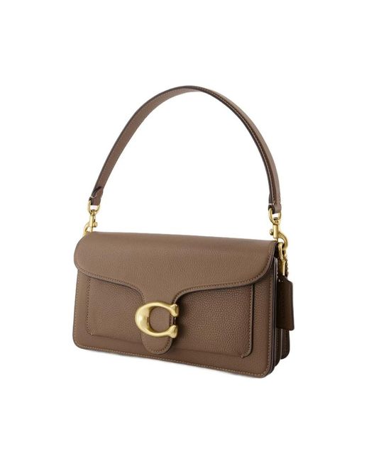 COACH Brown Tabby Schultertasche 26