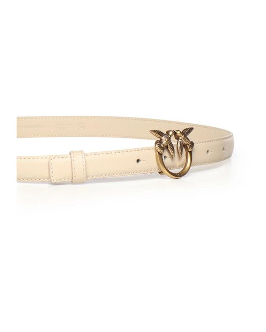 Pinko Metallic Belts