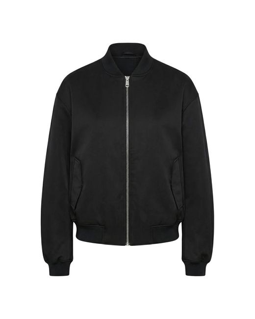 Calvin Klein Black Bomber Jackets