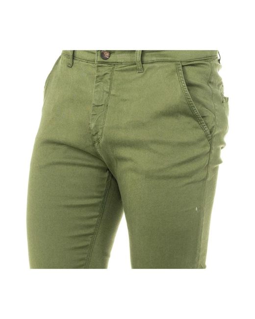 La Martina Green Chinos for men