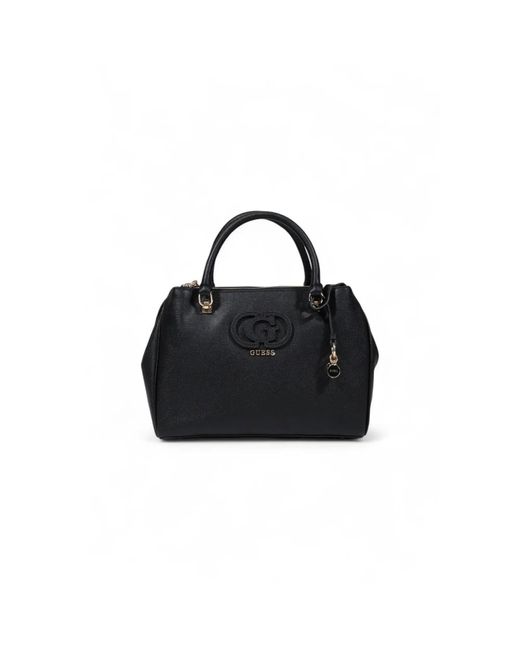 Handbags Guess de color Black