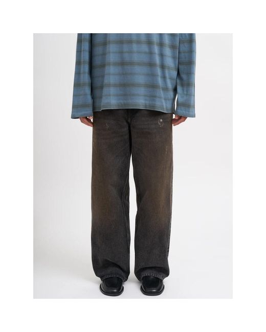 Our Legacy Black Wide Jeans for men
