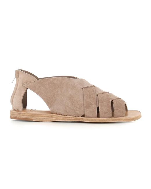 Officine Creative Pink Flat Sandals