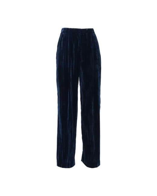 Aspesi Blue Wide Trousers