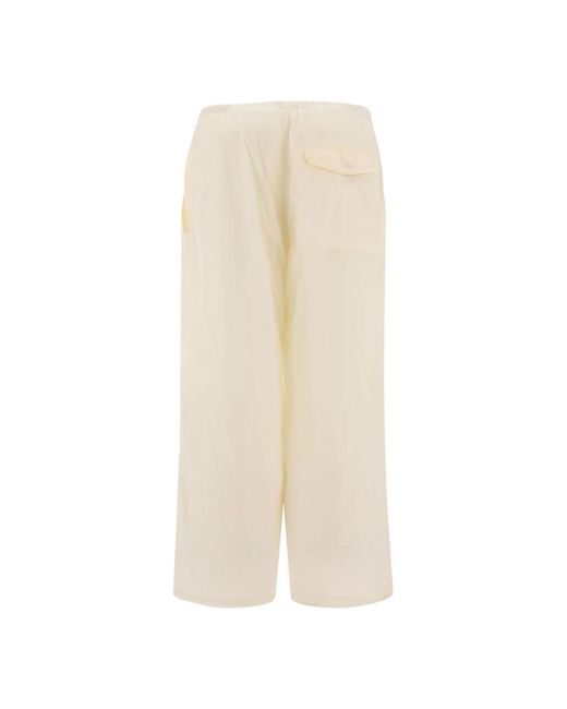 Beams Plus Witte Militaire Stijl Broek in het Natural voor heren