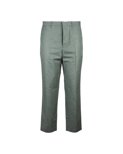 hindustrie Green Suit Trousers for men