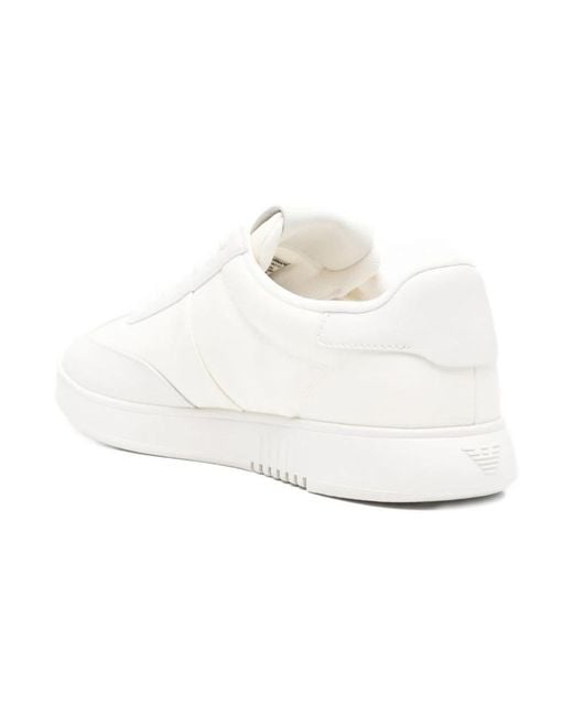 Emporio Armani White Sneakers for men
