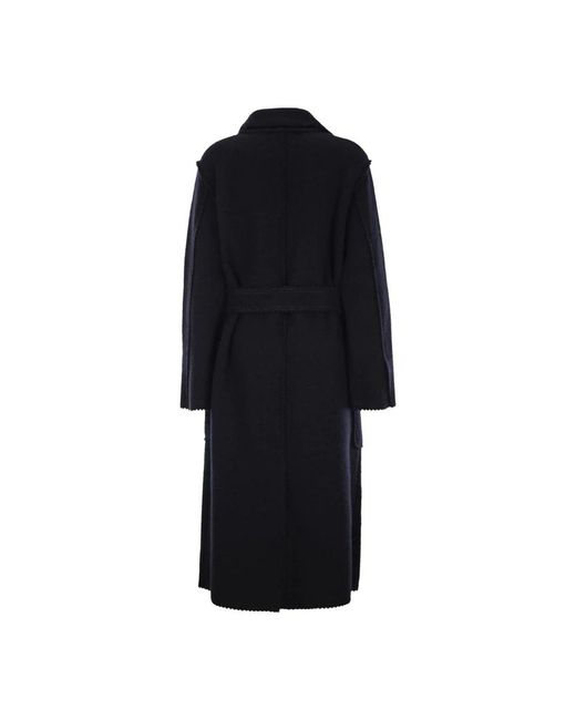 Max Mara Jene Coat in het Black