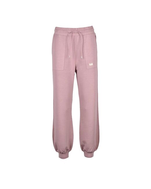EA7 Tuta Sweatpants in het Pink