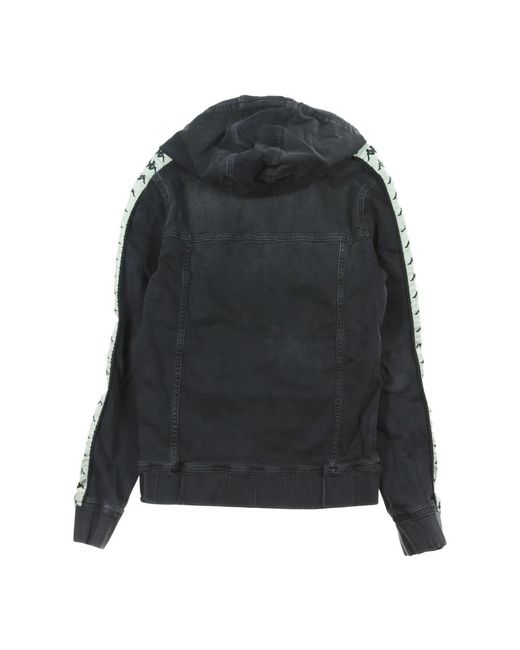 Kappa Black Zip-Throughs for men