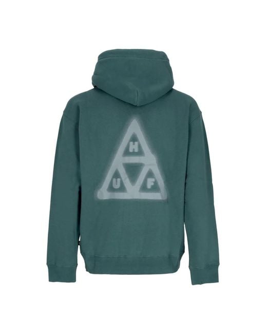 Huf Green Zip-Throughs for men