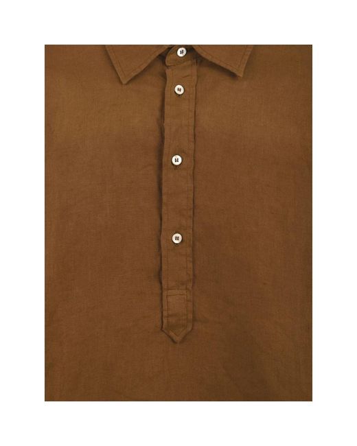Aspesi Brown Casual Shirts for men