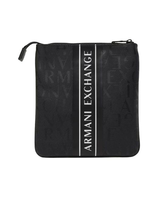 ARMANI EXCHANGE Umhängetasche in Black für Herren