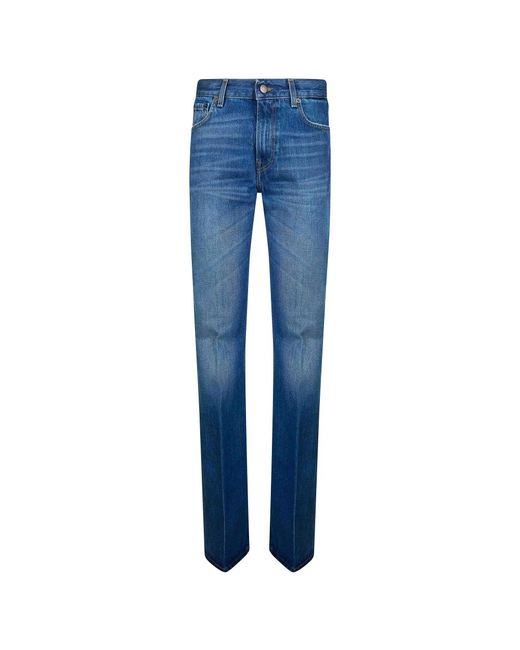 Haikure Blue Straight Jeans