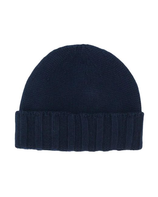Drumohr Blue Beanies for men