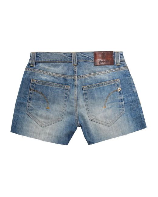 Dondup Blue Denim Shorts