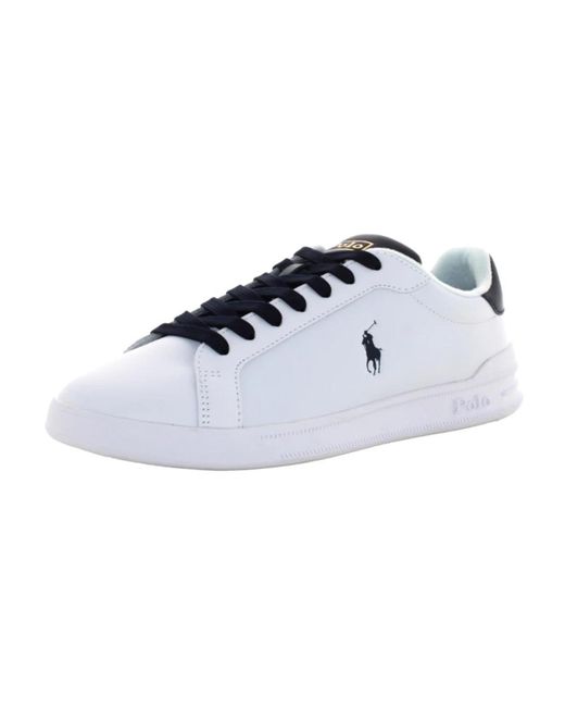 Ralph Lauren Weiße sneakers in White für Herren