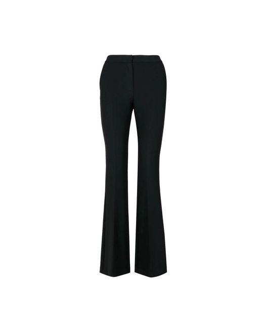 SIMONA CORSELLINI Black Wide Trousers