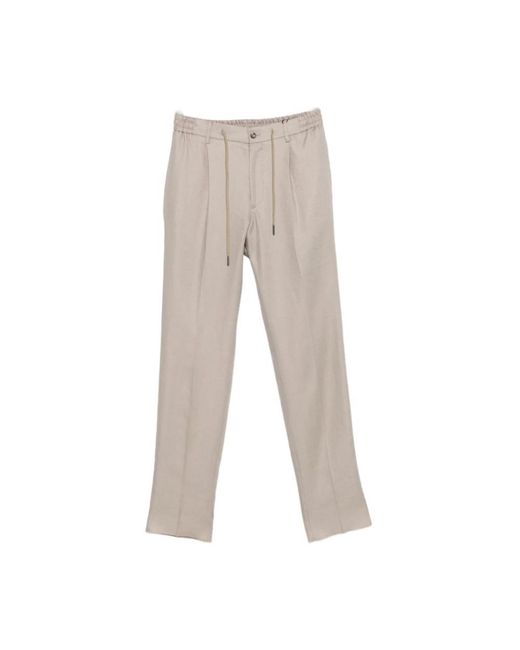 Tagliatore Gray Suit Trousers for men