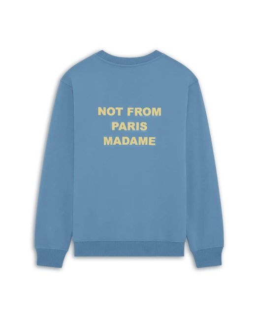 Drole de Monsieur Blue Sweatshirts for men