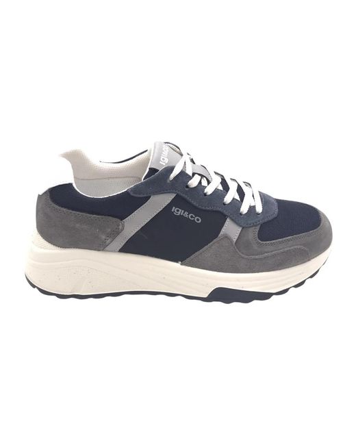 Igi&co Seth Sneakers in Blue für Herren