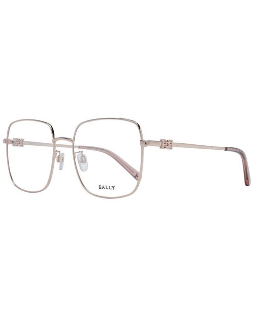 Bally Metallic Pink Optical Frames
