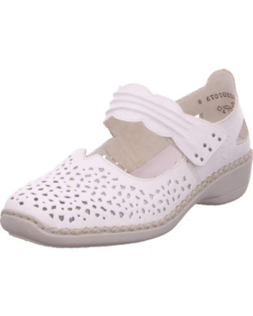 Rieker Pink Ballerina Shoes