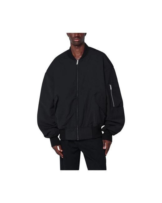 Entire studios Broad Bomber Jacket in het Black voor heren