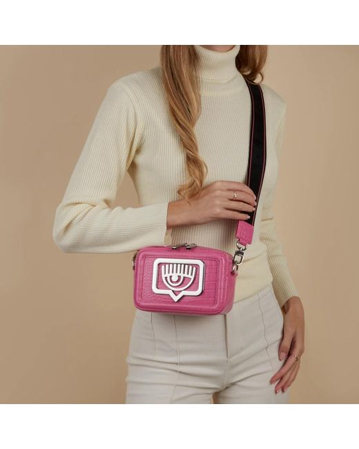 Chiara Ferragni Cross Body Bags in het Pink