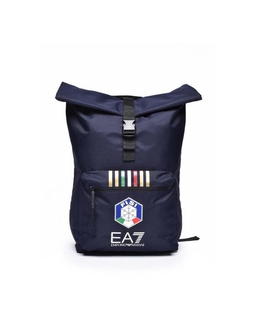 EA7 Tassen ,Blauw ,Polyester Zaino in het Blue voor heren