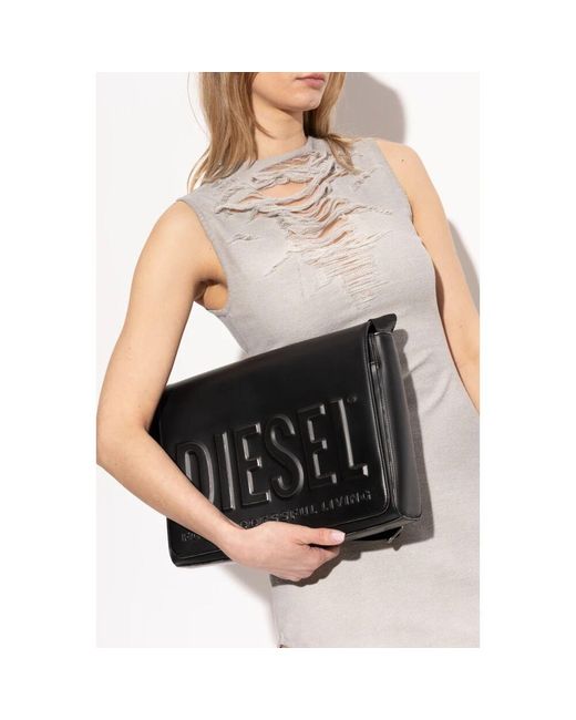 Shoulder Bags di DIESEL in Black