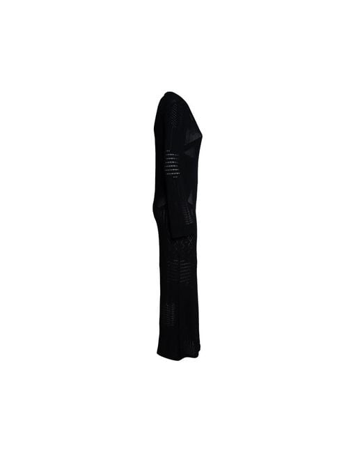 Akep Black Knitted Dresses