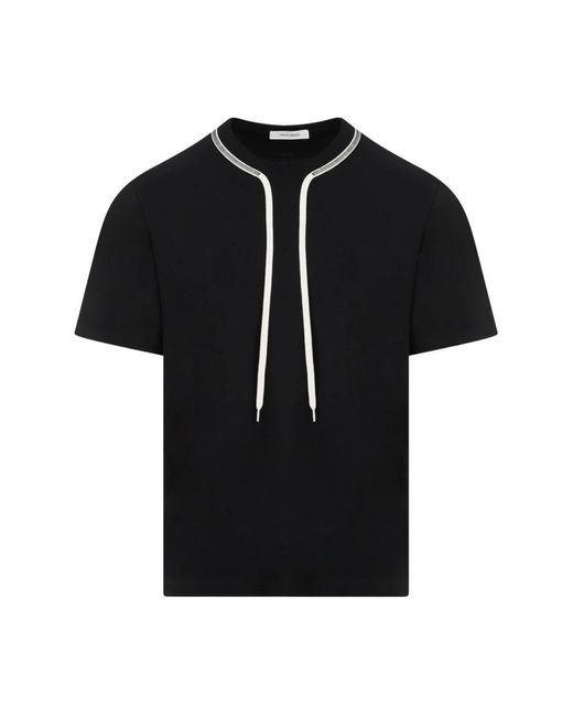 Flatlock lace t-shirt di Craig Green in Black da Uomo