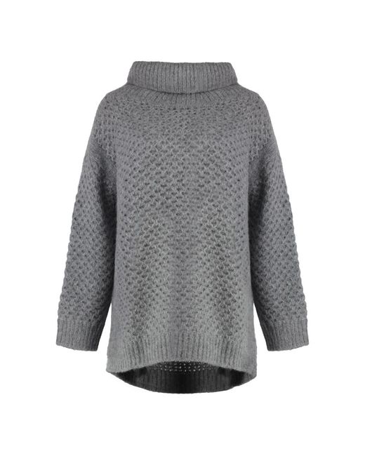 Turtlenecks di Malo in Gray