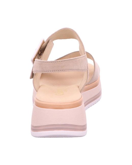 Gabor Pink Plateau Sandale