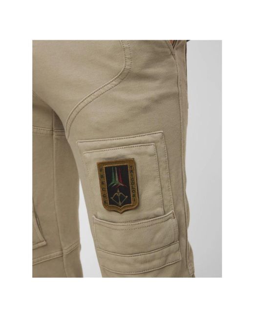 Aeronautica Militare Natural Slim-Fit Trousers for men