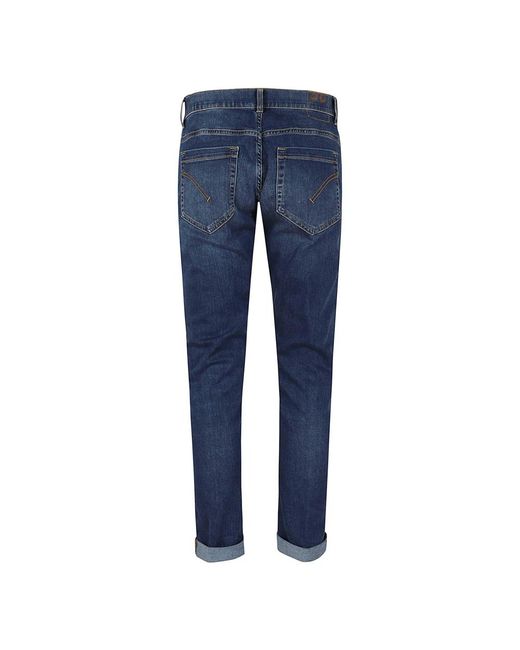 Dondup Blue Slim Fit Jeans for men