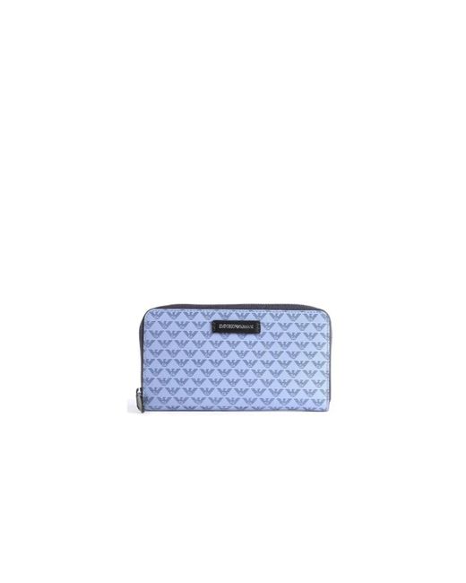 Emporio Armani Blue Wallets & Cardholders