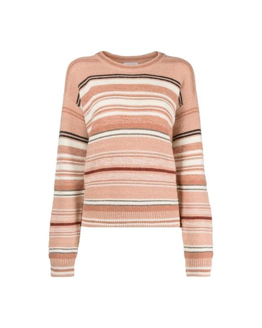 See By Chloé Pink Round-Neck Knitwear