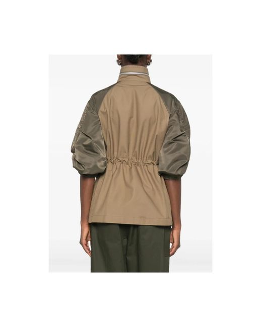 Light Jackets Sacai de color Green