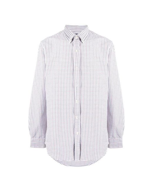 Polo Ralph Lauren Baumwoll micro-check besticktes hemd in White für Herren