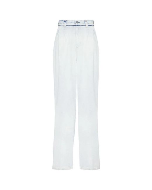 Wide trousers Maison Margiela de color White