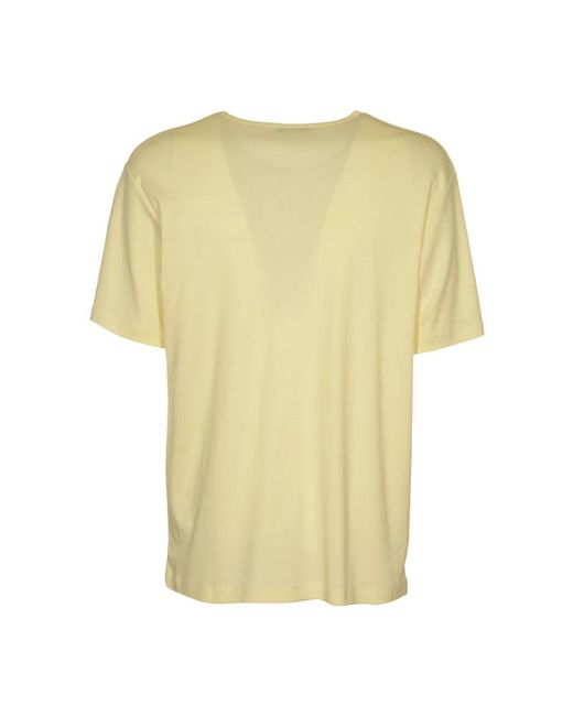 Lemaire Yellow T-Shirts for men