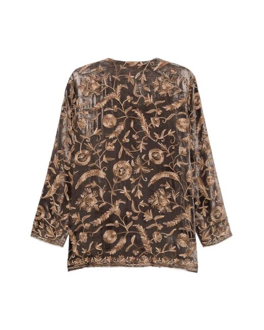 Light Jackets Seventy de color Brown