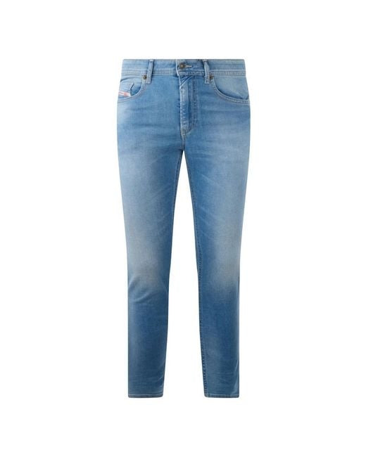 DIESEL Blue Slim-Fit Jeans for men