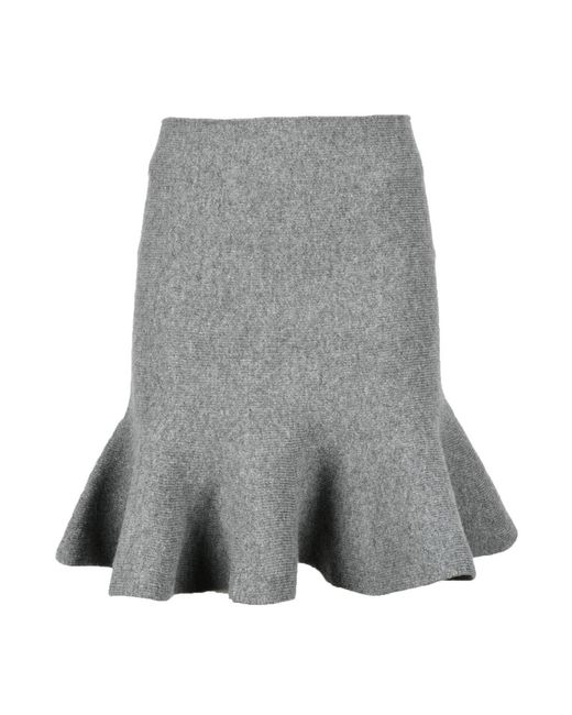 Short Skirts Jil Sander de color Gray